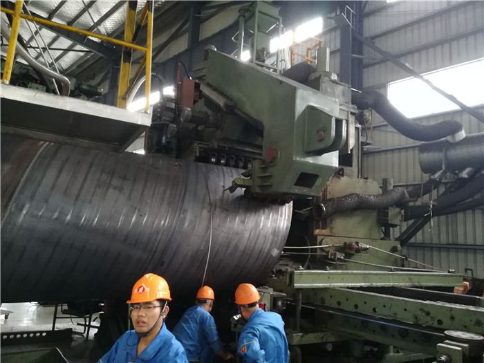 浙江金洲管道工业有限公司2620设备改造项目完工